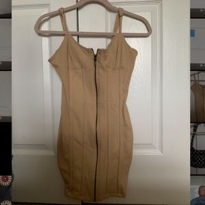 Cute Dress - Forever 21 Brown Dress